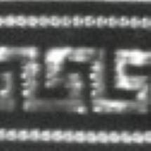 SILVER MEANDER-BLACK BASE