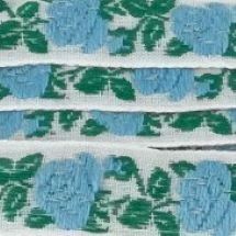 10/2 WHITE BASE-BABY BLUE FLOWER